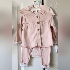 Carter's Pink Kids Jacket & Coat Set